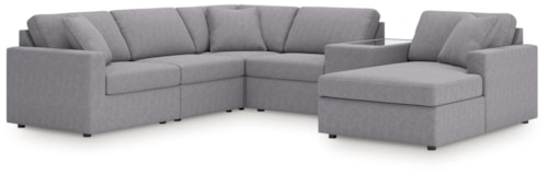 6-Piece Sectional With Chaise