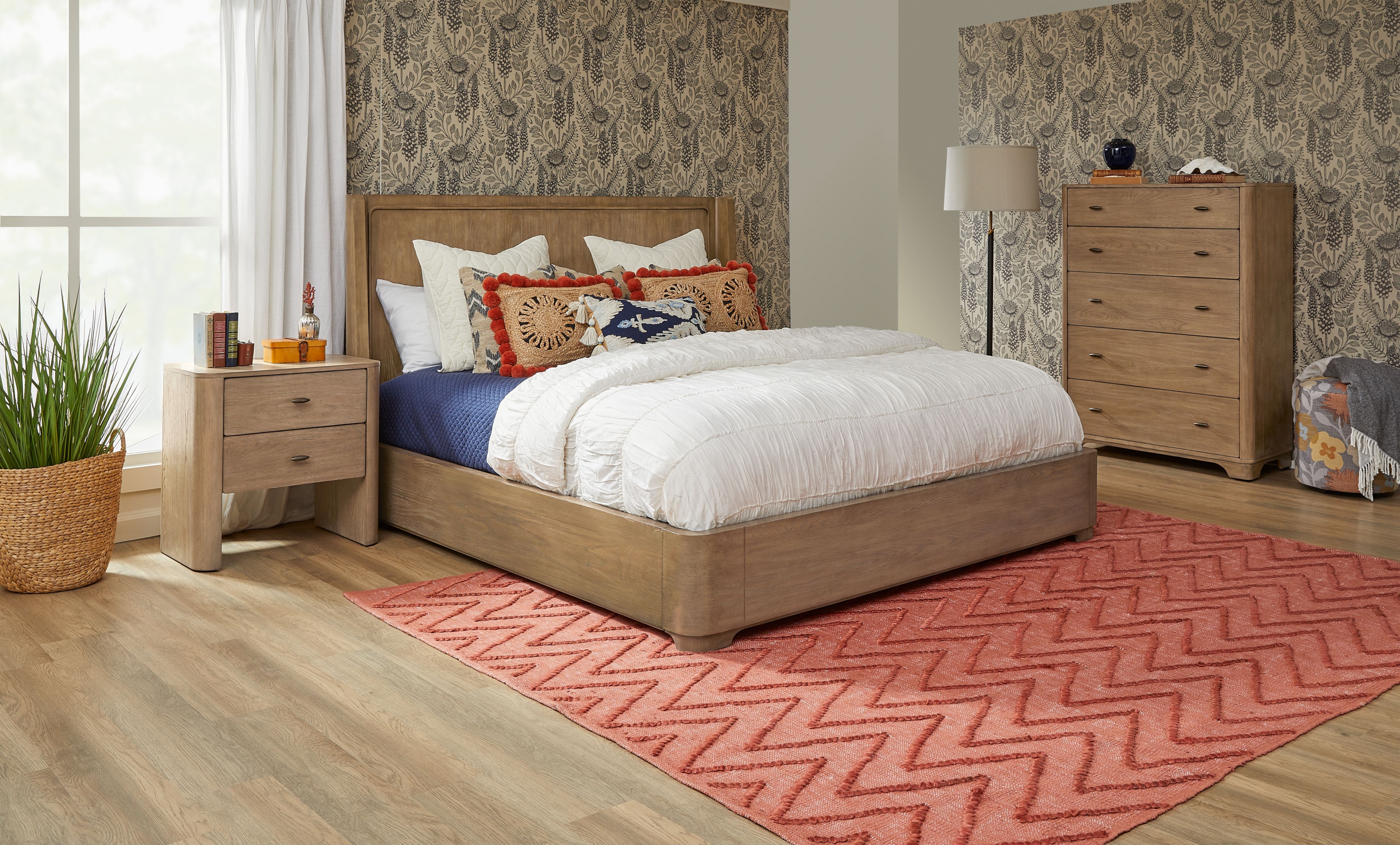 Flexsteel Statements Normandy King Bed