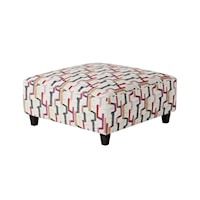 Square Cocktail Ottoman