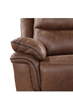 New Classic Ryland Casual Console Loveseat with Power Footrest and Cup Holders