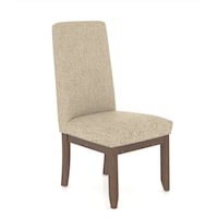 Transitional Customizable Upholstered Side Chair