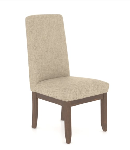 Transitional Customizable Upholstered Side Chair