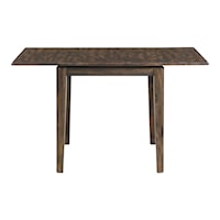 Contemporary Dining Table with Drop Leaves