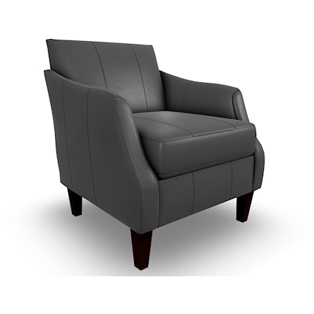 Transitional Club Chair