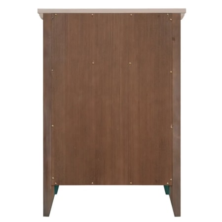 1-Door Nightstand with Drawer