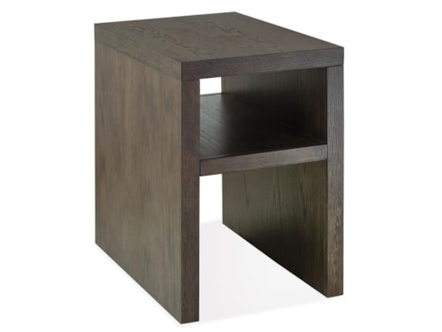 Truvy End Table with Open Display Shelf