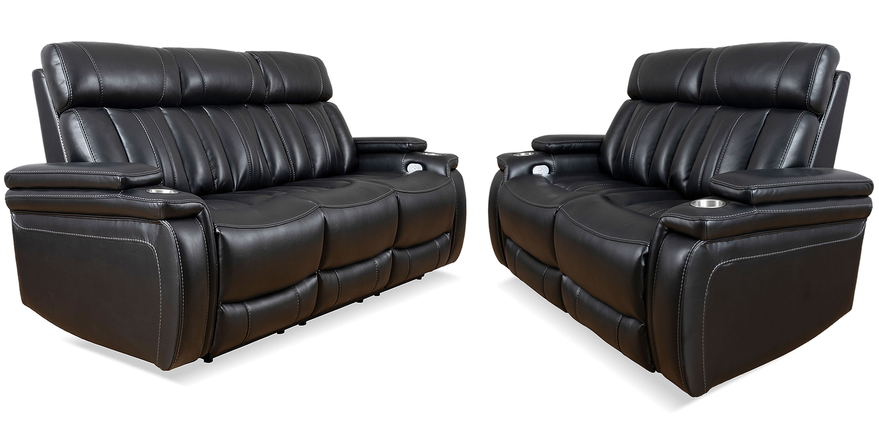 Parker Living Royce Power Reclining Sofa and Loveseat Set
