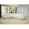 Ashley Furniture Signature Design Zada 4-Piece Sectional with Chaise