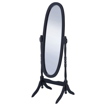 Wood Adjustable Full Length Cheval Mirror