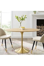Modway Lippa 36" Square Dining Table