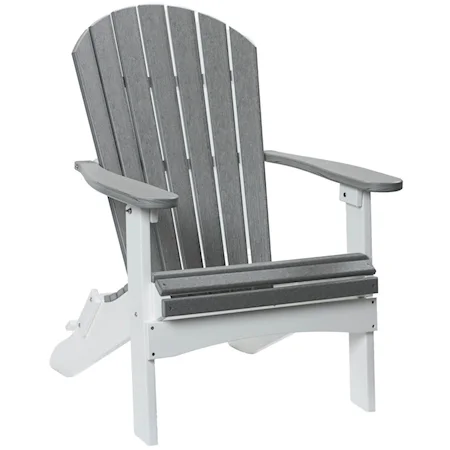 Customizable Folding Adirondack Chair