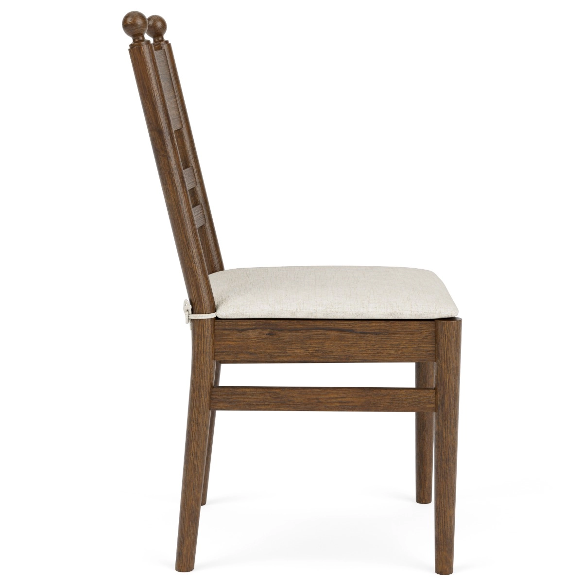 Ladderback Chair with Cushion