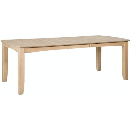 Bow End Shaker Leg Table