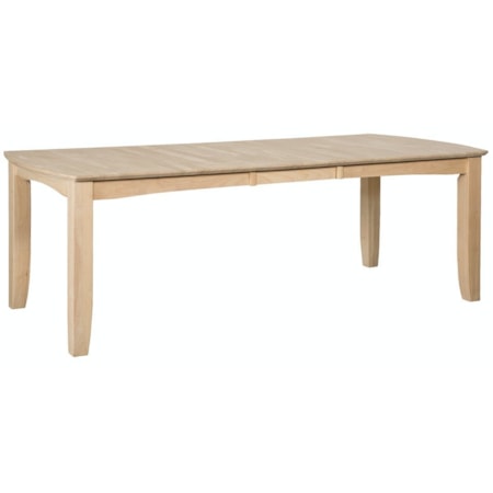 Bow End Shaker Leg Table