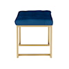 Powell Baileigh Bench Navy Velvet