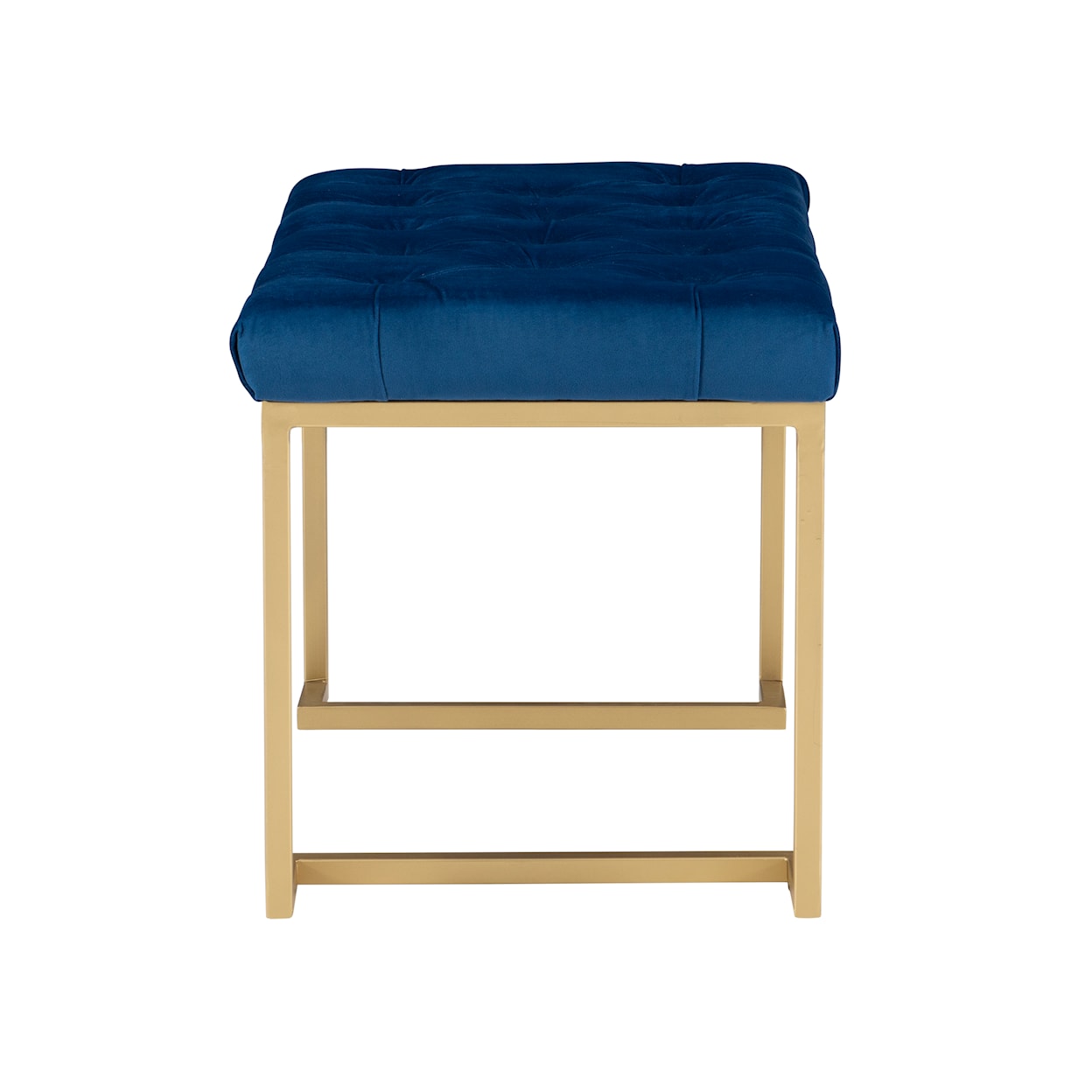 Powell Baileigh Bench Navy Velvet