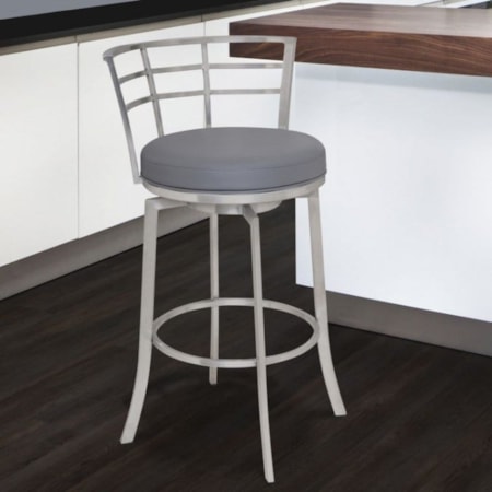 26&quot; Counter Height Swivel Bar Stool