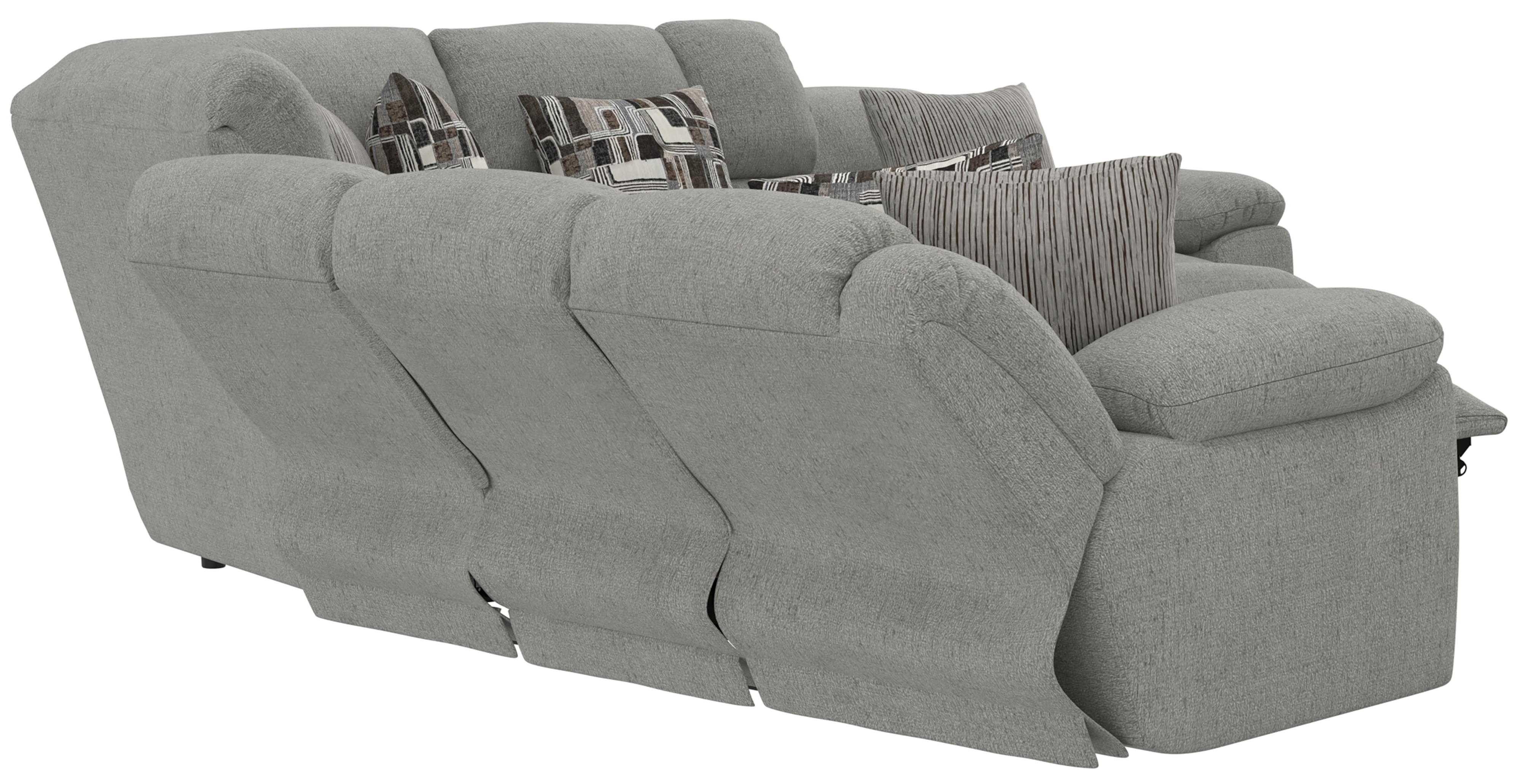 Catnapper Quinn 3-Piece Reclining Sectional Sofa