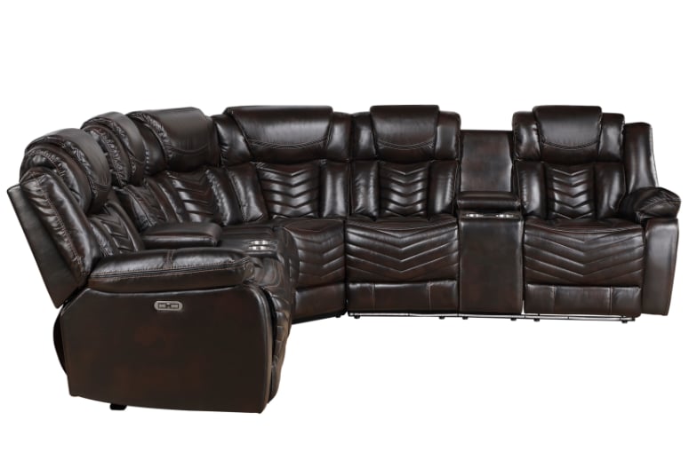 3-Piece Reclining Sofa Sectional