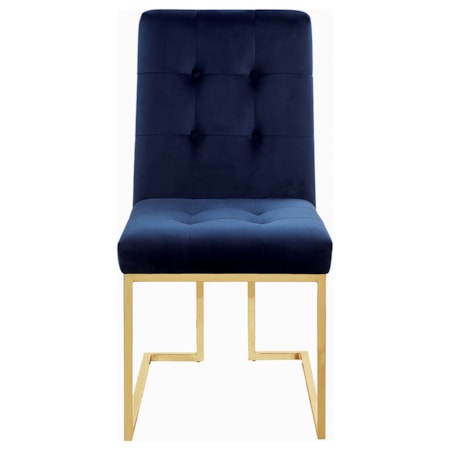 Cisco Velvet Dining Side Chair