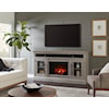 Aspenhome Manchester 73" Fireplace Console with Glass Doors