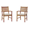 Ashley Furniture Signature Design Janiyah Outdoor Dining Arm Chair (Set of 2)