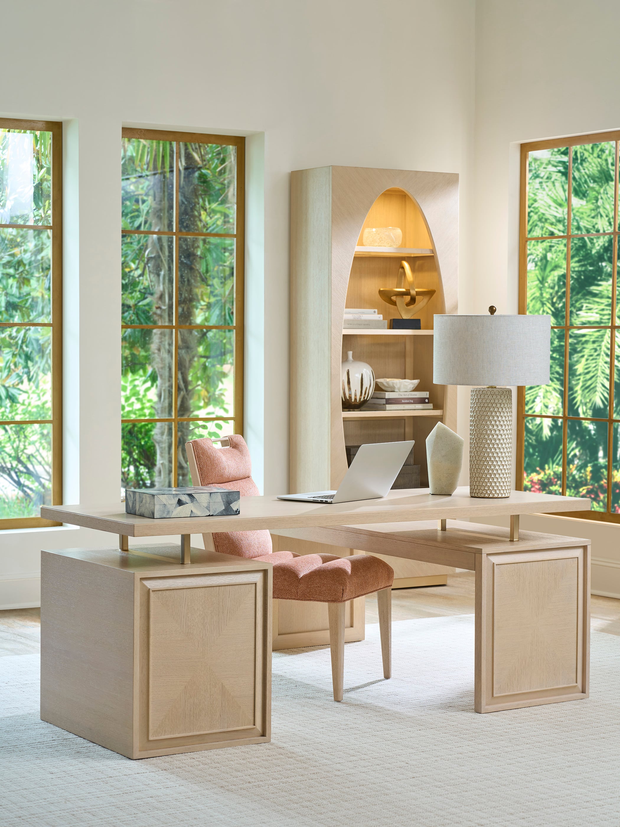 Sligh Apogee Modular Desk with Return