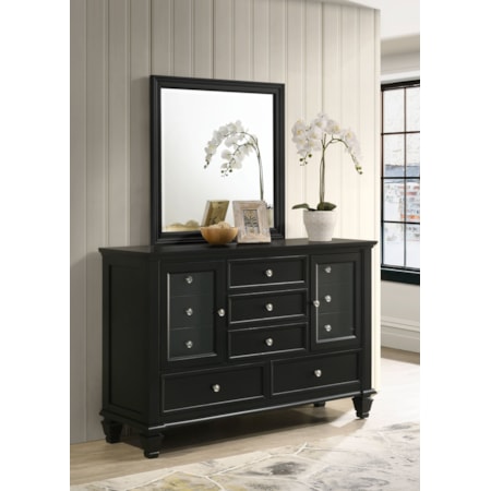 11-drawer Dresser w/ Mirror