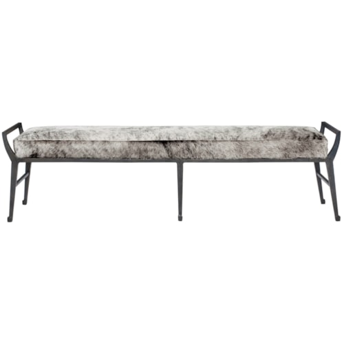 Mansfield Leather Bench