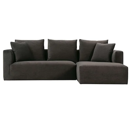 Contemporary 2-Piece Sectional Sofa