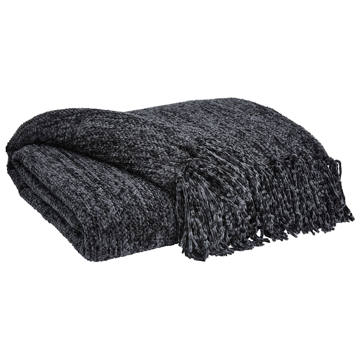 Signature Design by Ashley Throws Tamish Black Throw