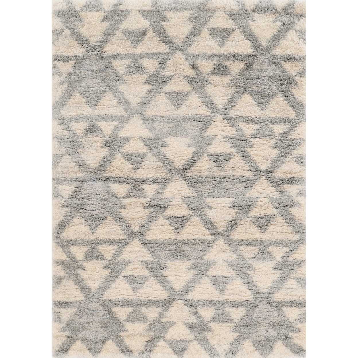 Kas Merino 7'10" x 9'10" Ivory/Grey Southern Rug