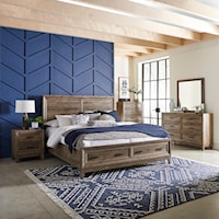 Casual King Storage Bedroom Group