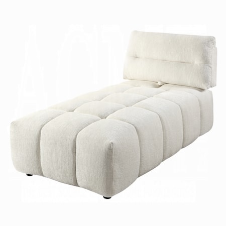 Beige Modular Chaise