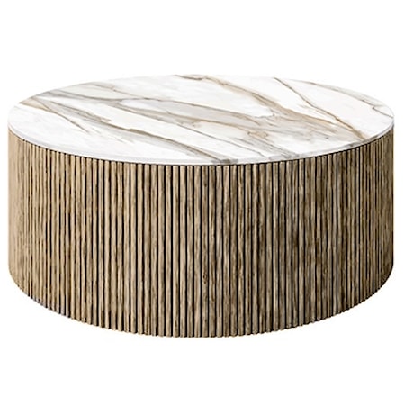 42" Rd. Sintered Stone-Top Chat Table