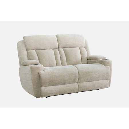 Power Reclining Sofa and Loveseat Set