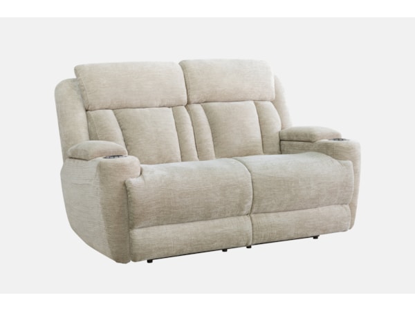 Power Reclining Sofa and Loveseat Set