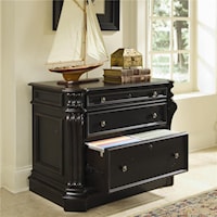 Traditional 3-Drawer Locking Lateral File Cabinet