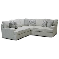 Contemporary Right Arm Facing 2-Piece Sectional