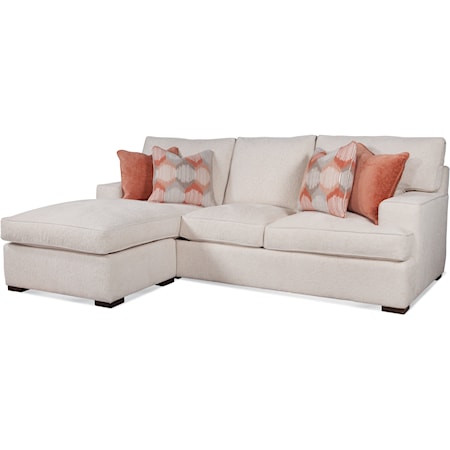 Chaise Estate Sofa with Reversible Ottoman