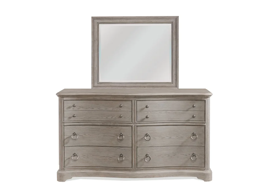 Anniston Dresser & Mirror Set by Riverside Furniture at Arwood's Furniture