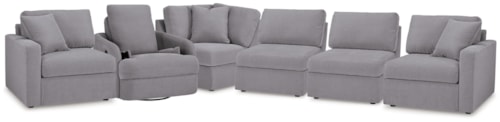 5-piece Sectional And Swivel Glider Recliner