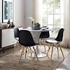 Modway Pyramid Dining Side Chairs Set