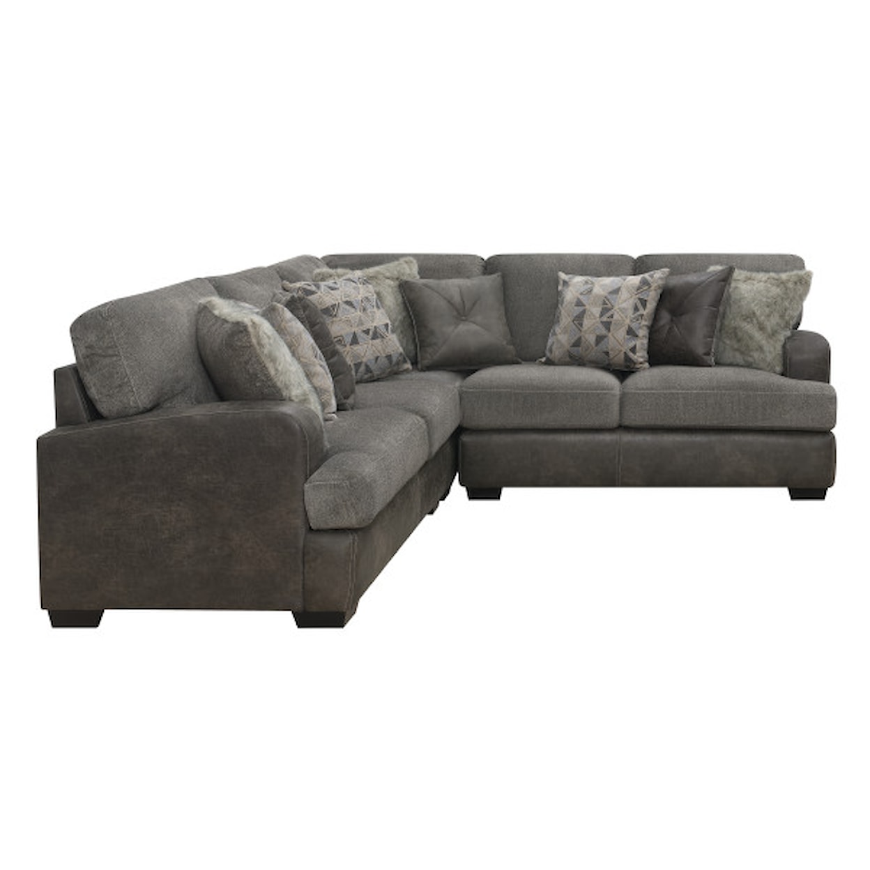 Emerald Berlin 3-Piece L-Shape Sectional