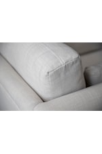 International Furniture Direct Vallarta Transitional Loveseat with Almond Fabric