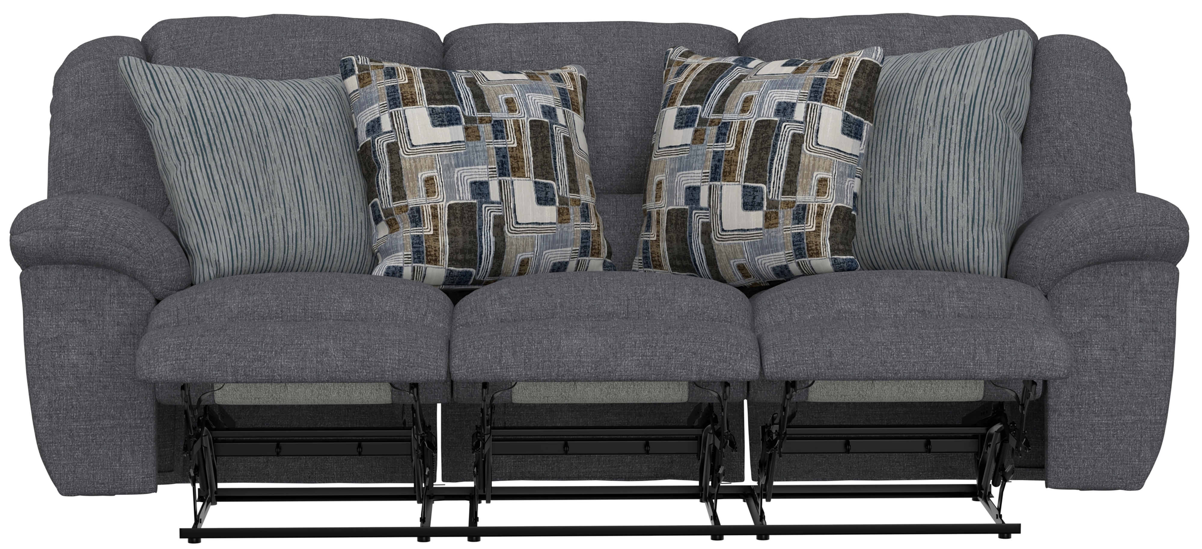 Catnapper Trifecta Manual Triple Reclining Sofa