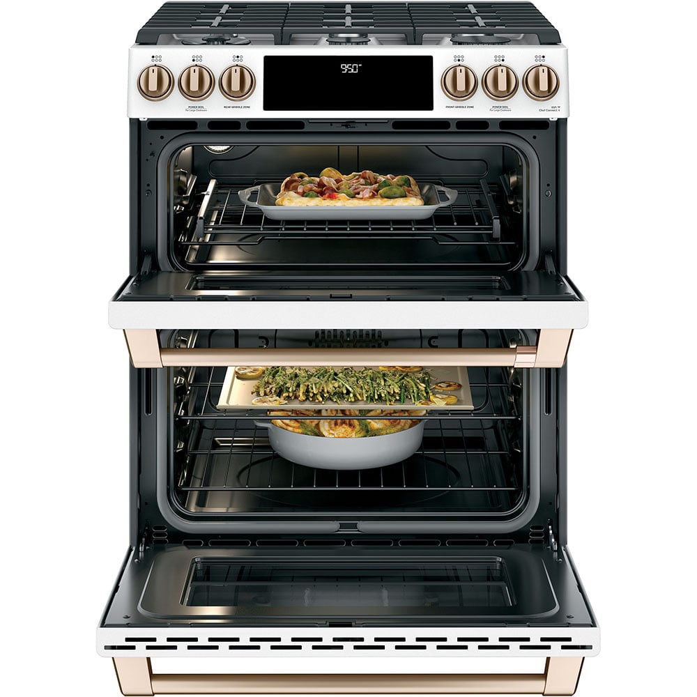 Dual-Fuel Double-Oven Range