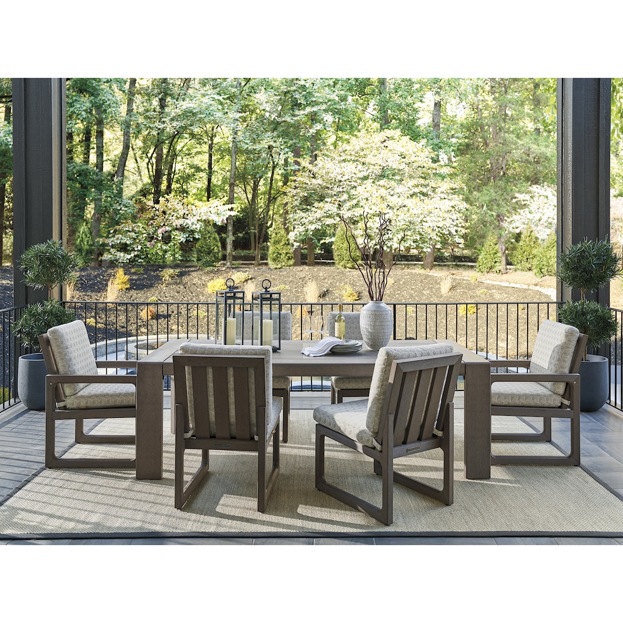 Tommy Bahama Outdoor Living Mozambique 7-Piece Outdoor Dining Set