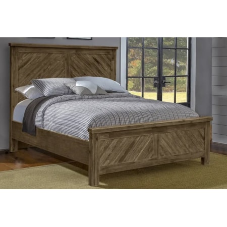 King Panel Bed