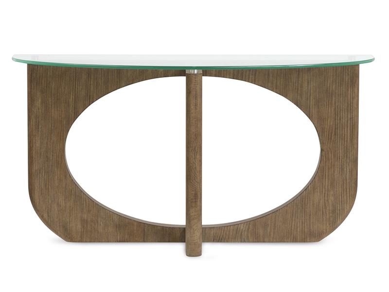 Semi-Circle Sofa Table